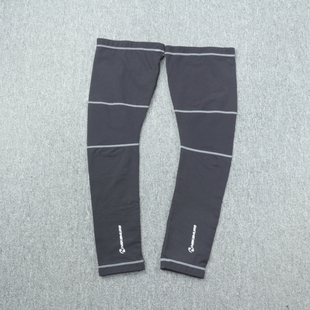 高弹细绒面料 带防滑条设计 原旦外矛N男款骑行跑步运动护腿套