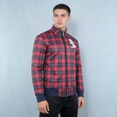 复经千鸟格款 软壳夹克 防风防泼水透气抓绒复合面料原旦外矛F男款