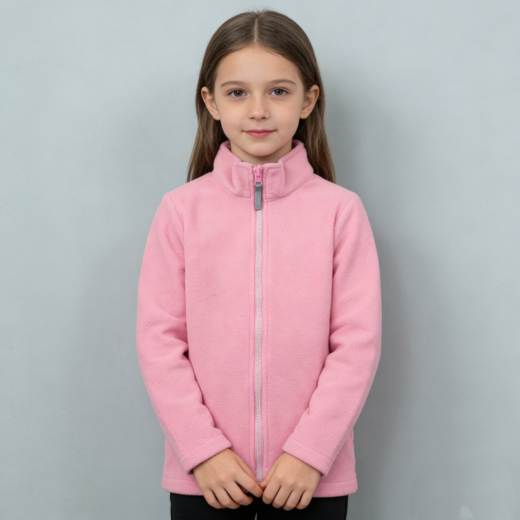 污迹瑕疵 纯纯的福利货 双面摇粒绒面料 原旦外矛女童摇粒绒外套