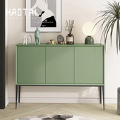 烤漆餐边柜意式 极简轻奢门厅玄关现代简约入户储物厨房备餐收纳柜