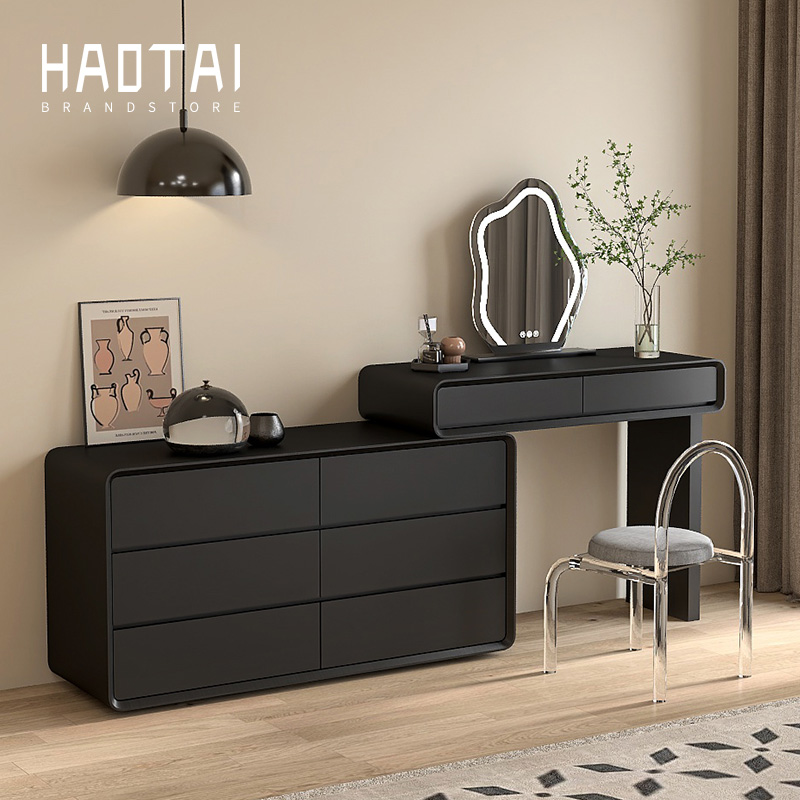 烤漆梳妆台意式极简整装卧室家具