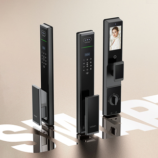 莱森P70防盗门防水人脸识别智能锁装 锁 甲重型家用入户门指纹密码