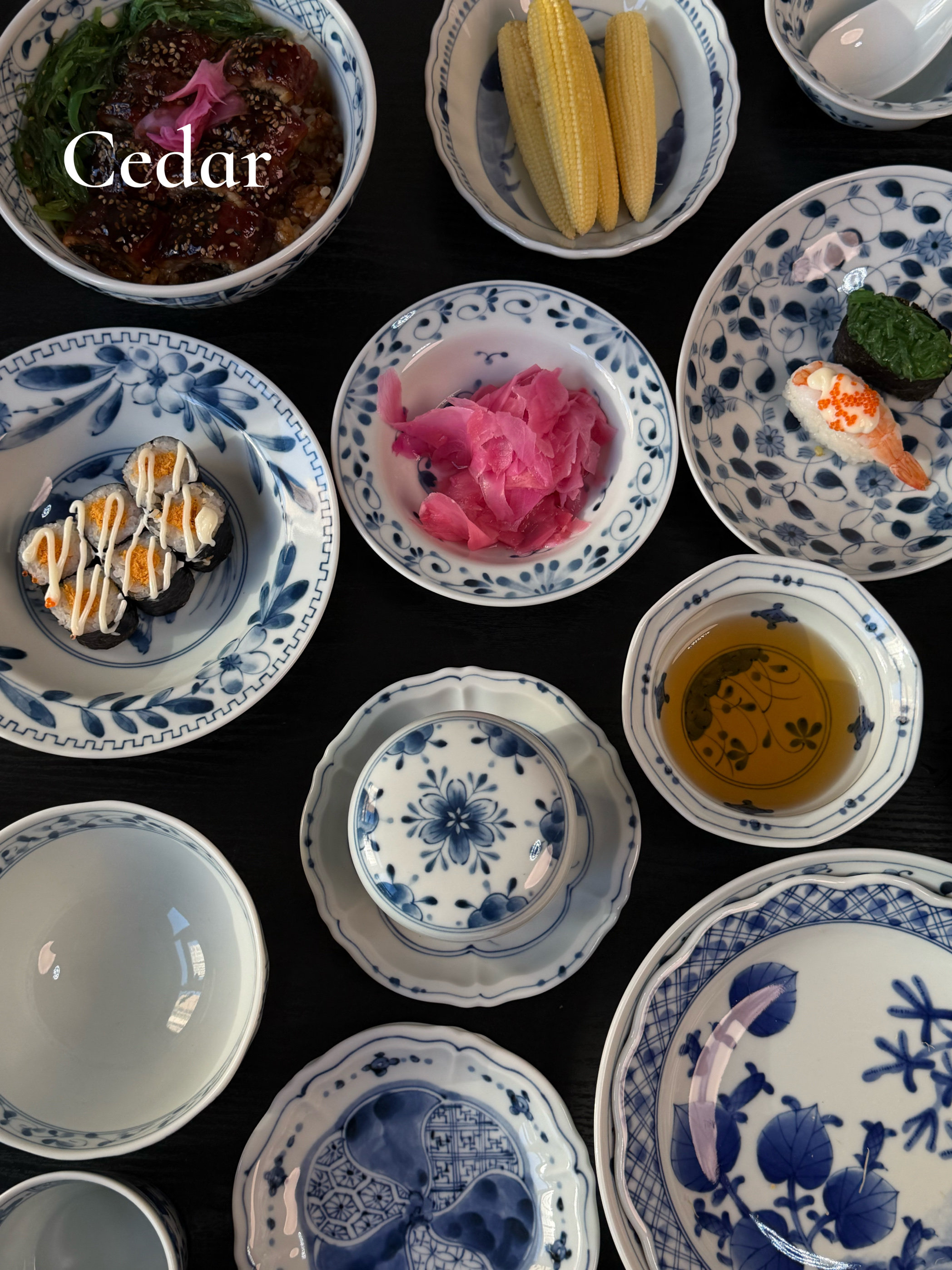 日本蓝凛堂盘子进口陶瓷餐盘日式家用青花盘子汤盘釉下彩圆盘深盘