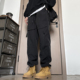 户外防水工装 子男女休闲裤 裤 长裤 猎雀秋季 饰街头裤 冲锋裤 拉链装