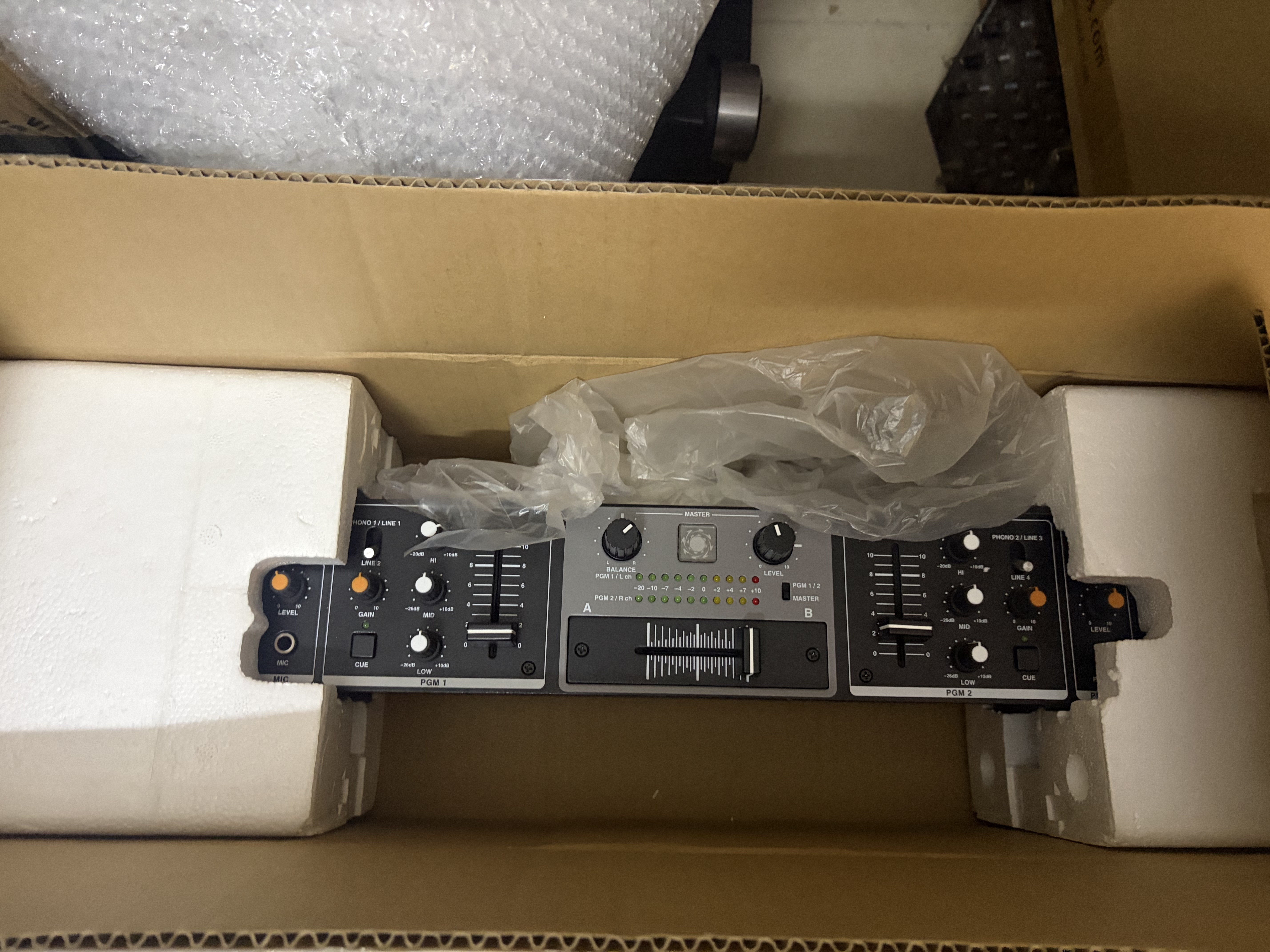 denon 天龙050混音台 机柜演出混响台 带包装 展示机 功能正常