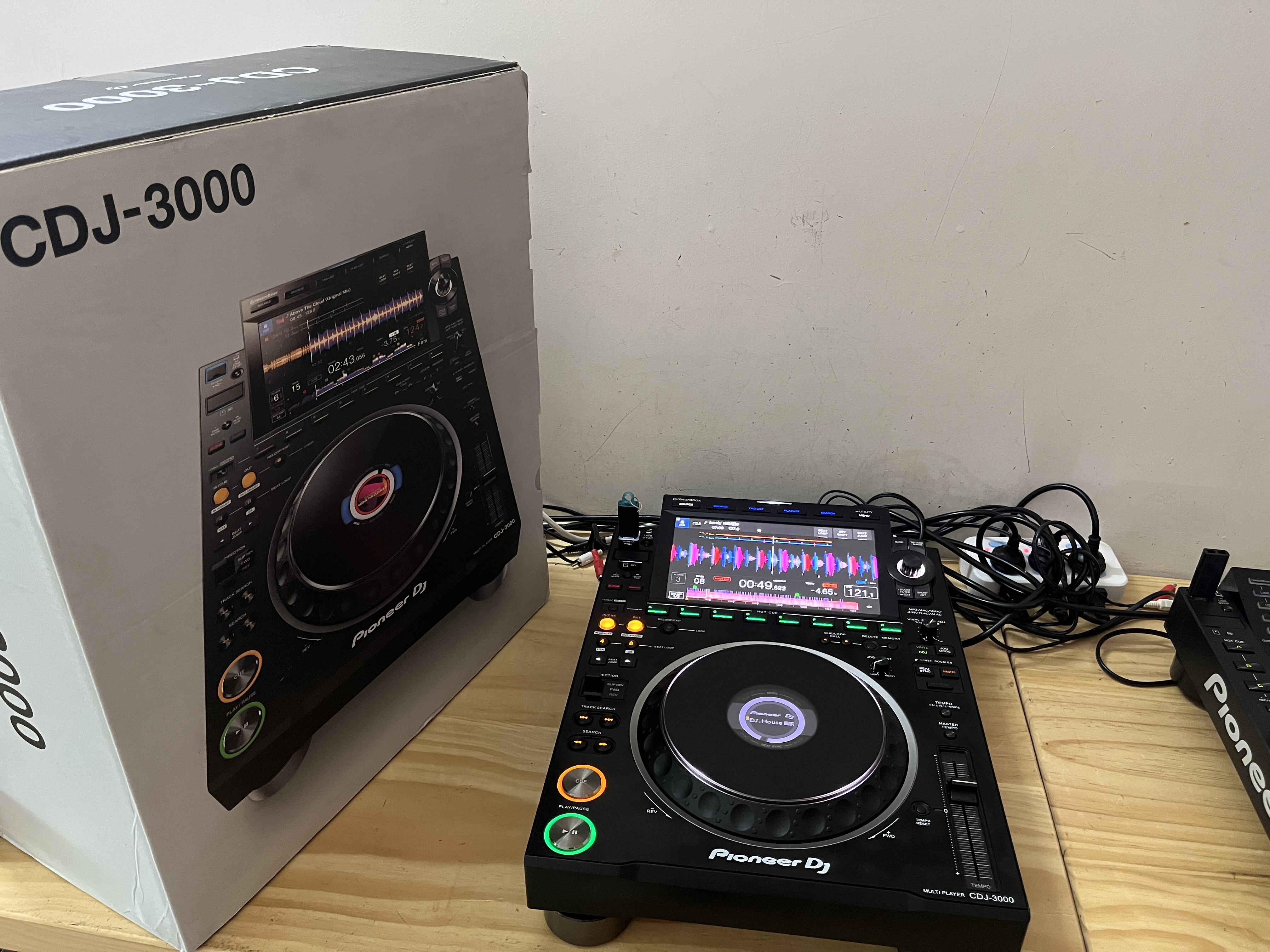 pioneer CDJ3000打碟机1台 功能全部正常使用 酒吧DJ打碟设备保修