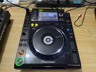 pioneer 先锋CDJ2000打碟机 单台 正常使用 12年 新屏 光盘 U盘