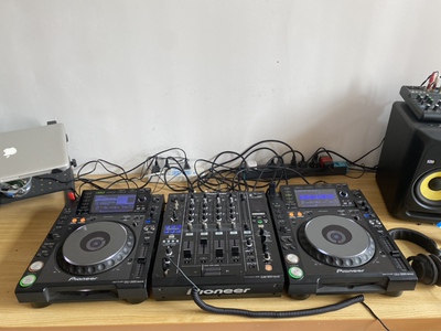 先锋2000nexus打碟机搭配900nexus混音台 CDJ2000二代 升级版