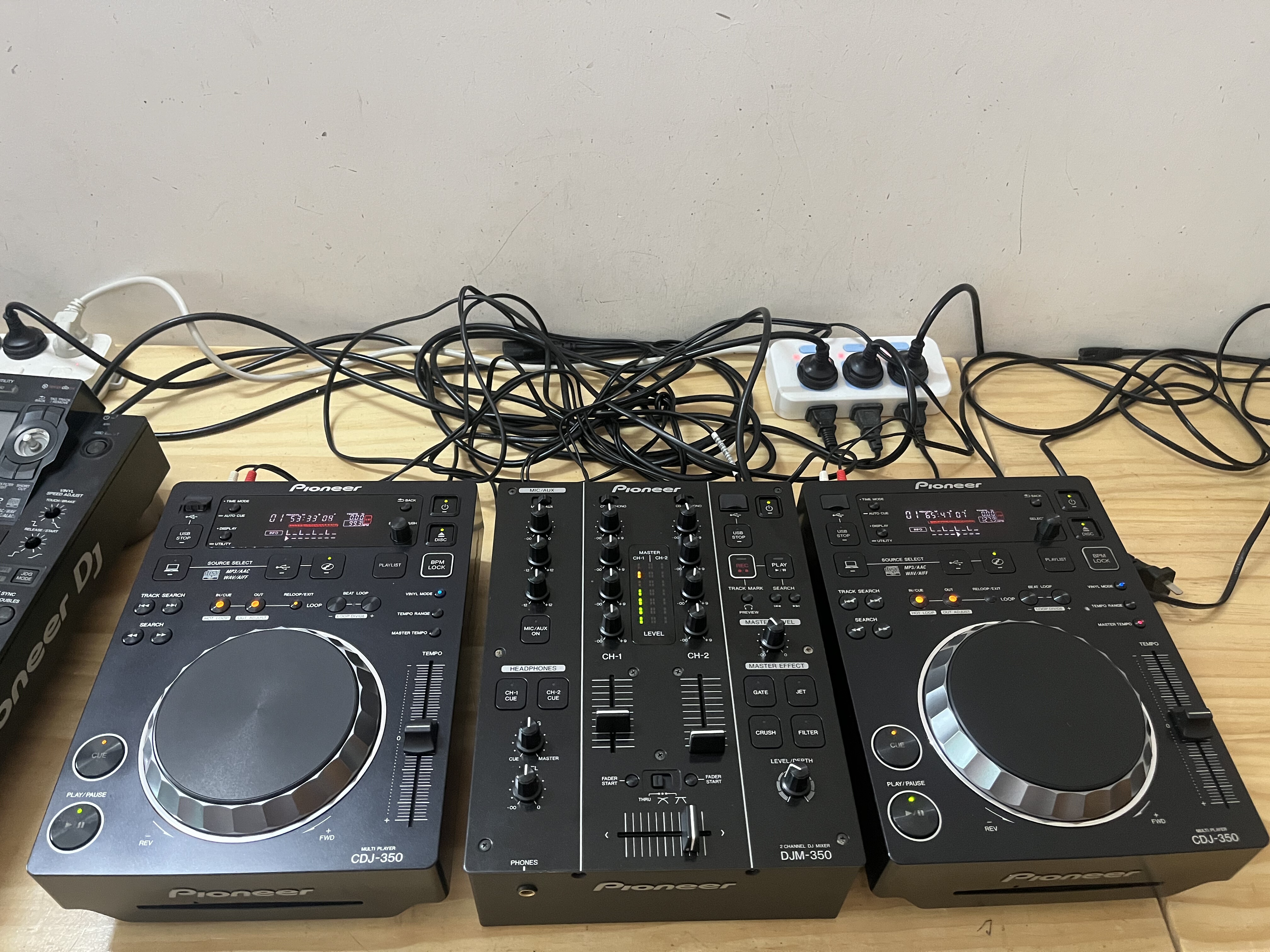 pioneer 先锋CDJ350套装 搭配DJm350混音台一套
