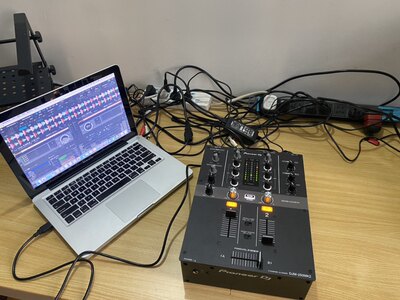 pioneer 先锋DJM250MK2混音台  250二代 内置声卡 Rekorebox 贴膜