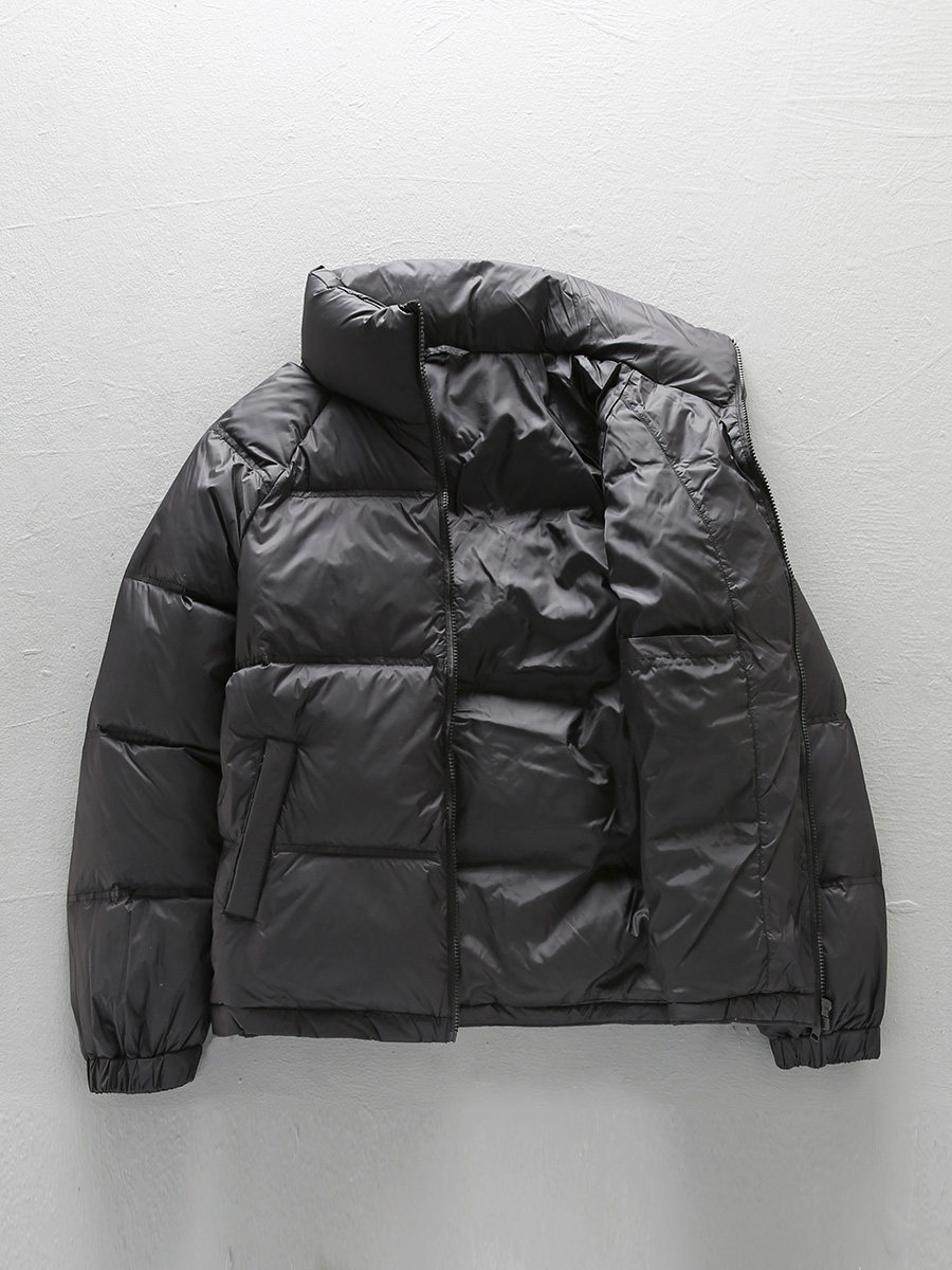 하이 엔드 블랙 스탠드 칼라 다운 재킷 남성 겨울 두꺼운 방한 빵 코트 미국 커플 재킷 겨울 코트