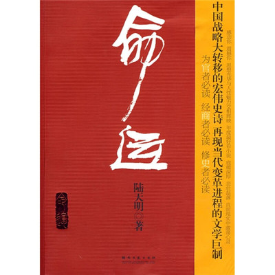 正版 命运 陆天明 著 湖南文艺出版社 官场小说公务员人际交往 省委书记 大雪无痕 苍天在上 高纬度战栗