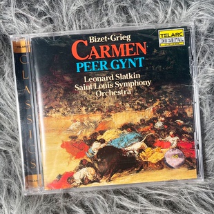 原装正版 比才 卡门组曲&格里格 皮尔金组曲 CD唱片 CD80048