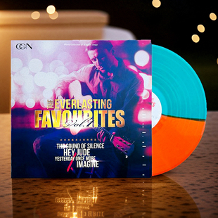 LP黑胶唱片 正版 双色彩胶 世界典藏英文歌曲精选 寂静之声 现货