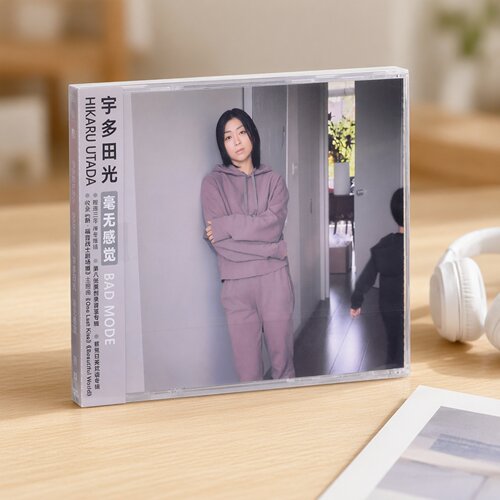 正版 宇多田光专辑 BAD MODE CD碟片明信片 收录One Last Kiss