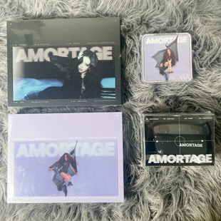 AMORTAGE solo2 迷你专辑 周边 官方小卡 JISOO BLACKPINK 金智秀