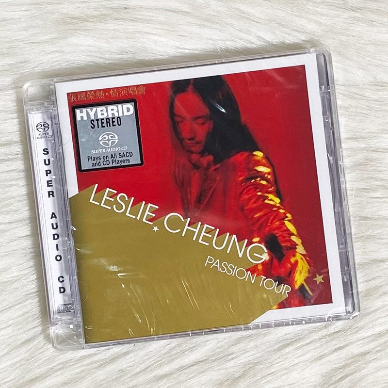 现货 原装正版 张国荣 热情演唱会 sacd 2cd 红/大热/风继续吹