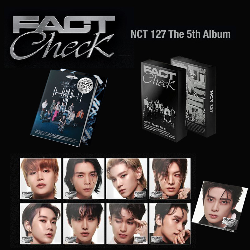 NCT 127 专辑 Fact Check 正规五辑 正版小卡写真贴纸海报 周边属于什么档次？