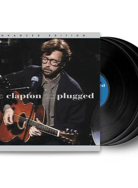 现货正版 Eric Clapton Unplugged Enhanced Edition 3LP黑胶唱片