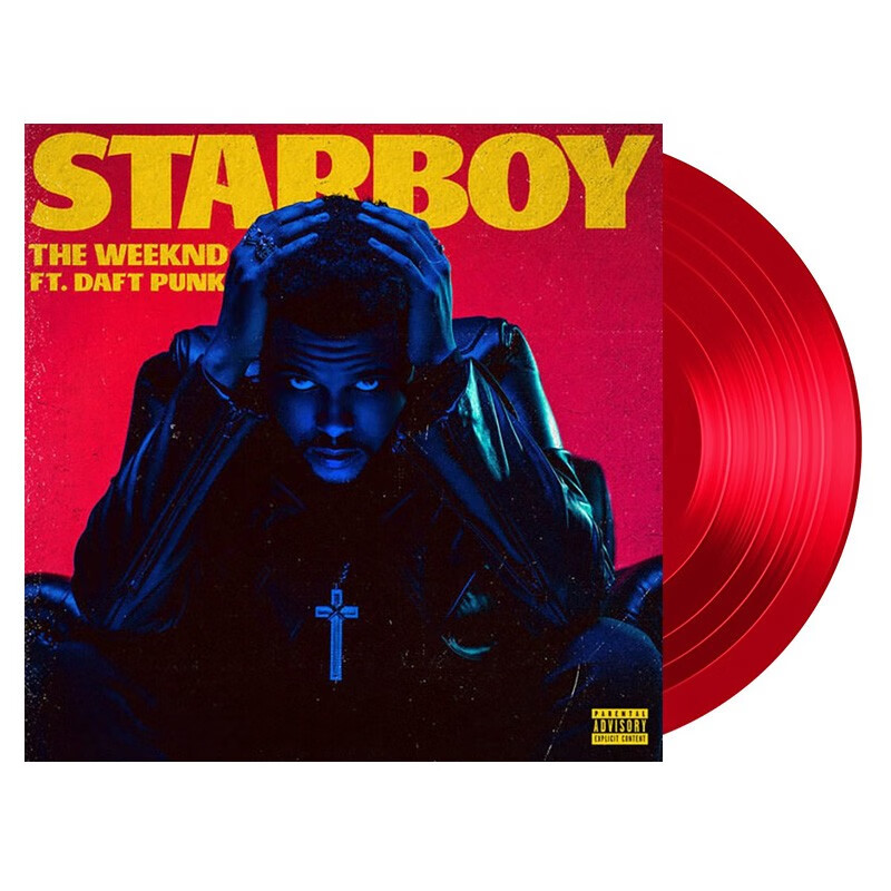 正版唱片 威肯 The Weeknd专辑 Starboy 红胶 2LP黑胶唱片