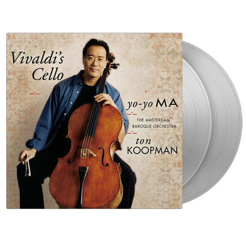 马友友 Vivaldi's Cello 美丽艺术巴洛克 2LP黑胶唱片 透明胶