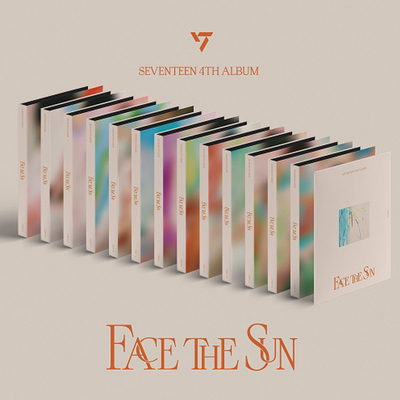 正版 SEVENTEEN专辑 正规四辑 Face the Sun CARAT克拉盘小卡周边