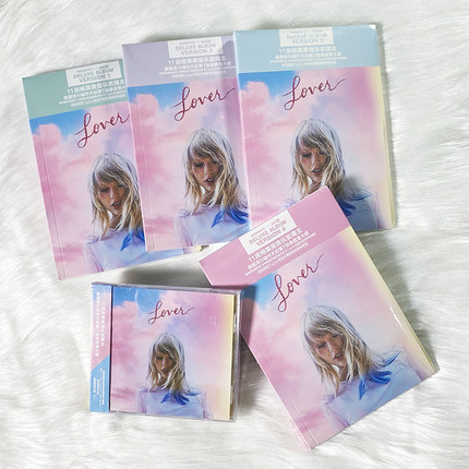 霉霉 泰勒斯威夫特专辑 Taylor Swift Lover  歌词本海报 周边