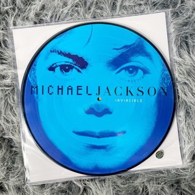 现货正版 迈克尔 杰克逊 Michael Jackson Invincible 2LP 图案胶