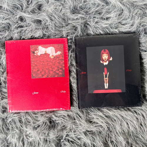 JENNIE专辑 金智妮SOLO 正规1 Ruby 官方小卡海报 周边 BLACKPINK