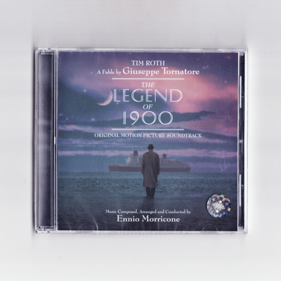 正版 The Legend of 1900 海上钢琴师 电影音乐原声 CD碟片 欧版