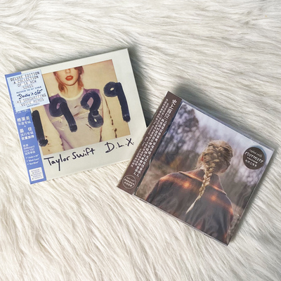 正版 霉霉 Taylor Swift 泰勒斯威夫特专辑 evermore 1989 CD周边