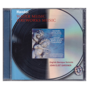 正版亨德尔 水上音乐 皇家焰火 WATER MUSIC FIREWORKS MUSIC  CD
