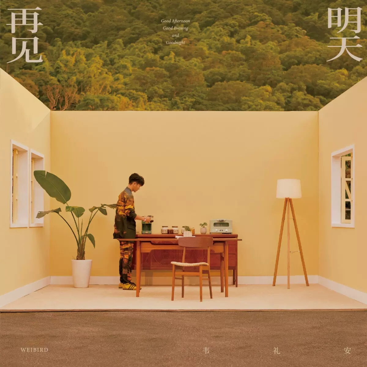 正版 韦礼安 明天再见 2023新实体专辑装帧概念 CD+歌词本 周边