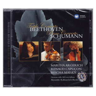 阿格里奇 卡普松 麦斯基 贝多芬三重协奏曲 舒曼钢琴协奏曲 CD