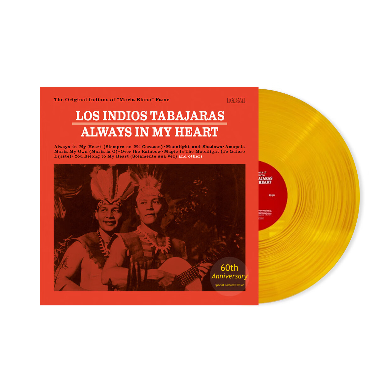 正版 红番吉他 常驻我心 Always in My Heart 彩胶 LP黑胶唱片