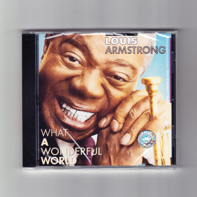 正版现货 爵士发烧音乐 Louis Armstrong 阿姆斯特朗 美妙世界 CD