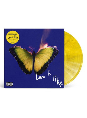 魔力红乐团 Maroon 5 Love Is Like 黄色大理石彩胶 LP黑胶唱片