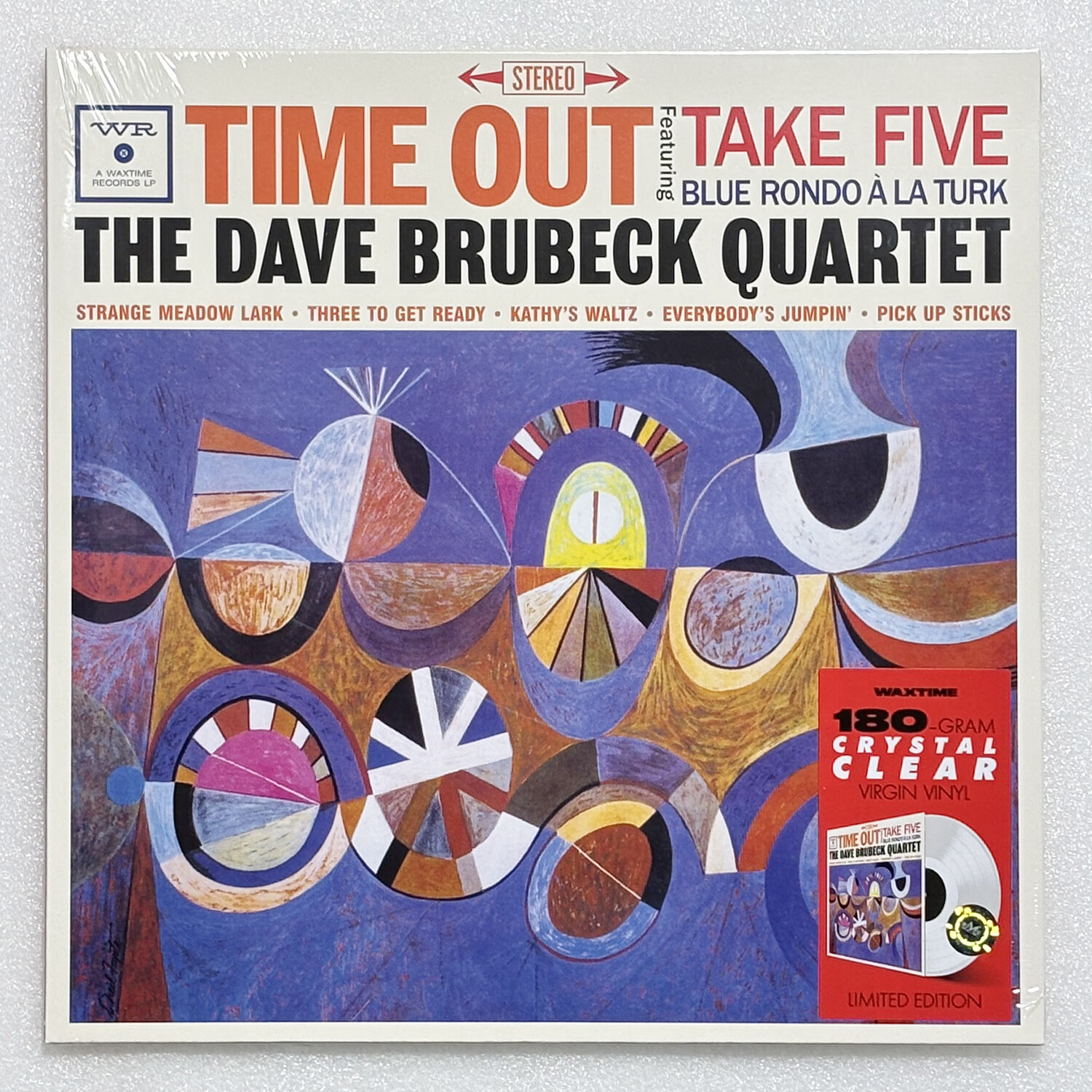 正版 Dave Brubeck Time Out 爵士四重奏 透明胶 彩胶 LP黑胶唱片