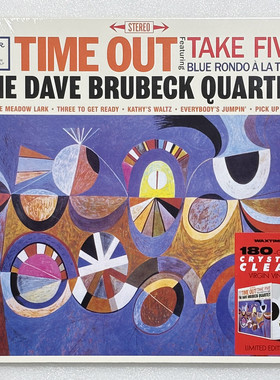 正版 Dave Brubeck Time Out 爵士四重奏 透明胶 彩胶 LP黑胶唱片