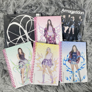 aespa专辑 小卡海报明信片 Armageddon 官方正版 周边 正规一辑 吒
