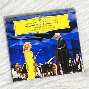 现货 正版 JOHN WILLIAMS VIOLIN CONCERTO NO.2 CD 古典音乐
