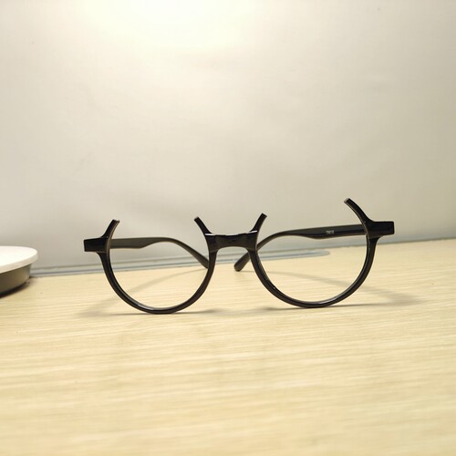 动漫周边配饰手游原神砂糖眼镜Cosplay半框眼镜架