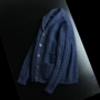 36 len 16 tóc alpaca Hà Lan cao cấp mùa đông nam châu Âu xanh cổ áo xoắn hoa áo len dày len - Cặp đôi áo len đồ đôi đẹp