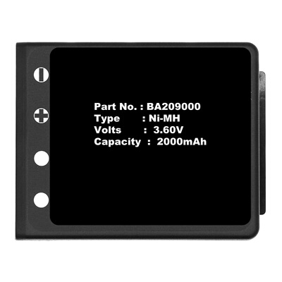 电池适用HBC BA209000 BA209061 Radiomatic Quadrix Micron 5