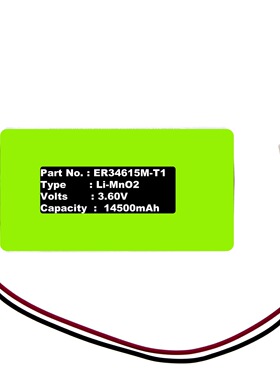 电池适用DSC ER34615M-T1 WT4911Bm  WT8911 Impassa wireless