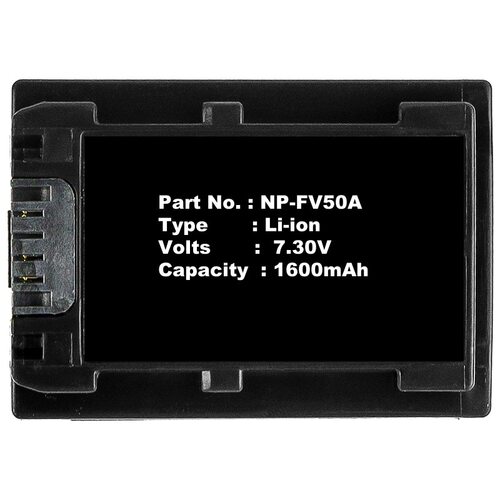 电池适用Sony NP-FV50A FDR-AX40  FDR-AX45  FDR-AX60  NEX-VG30