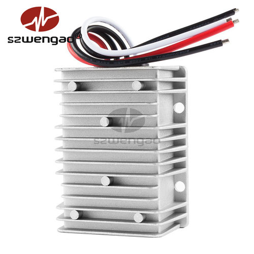 销销【工厂】24V转12V 40A 480W汽车稳压器 大功率防水车载降压器