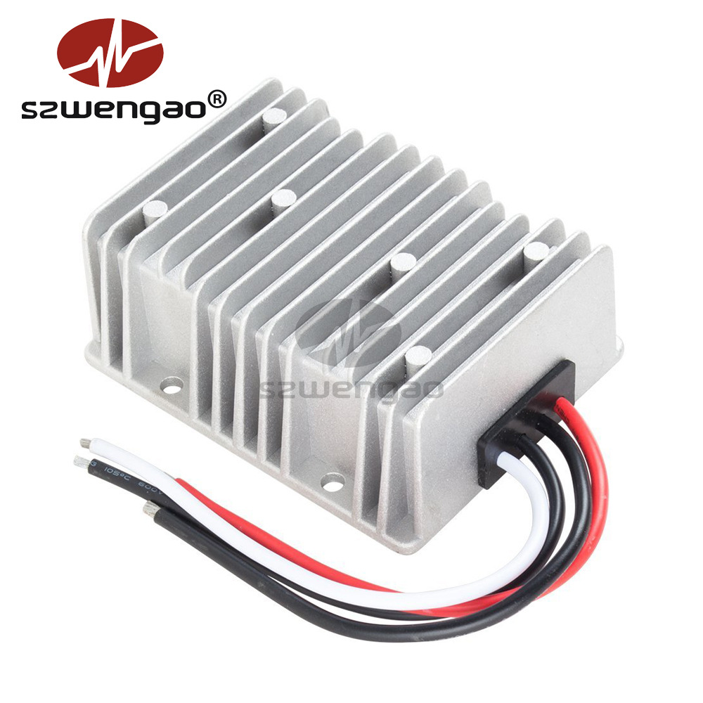 【稳高】智能机器人防水电源24V转48V15A直流升压电源模块 稳压器