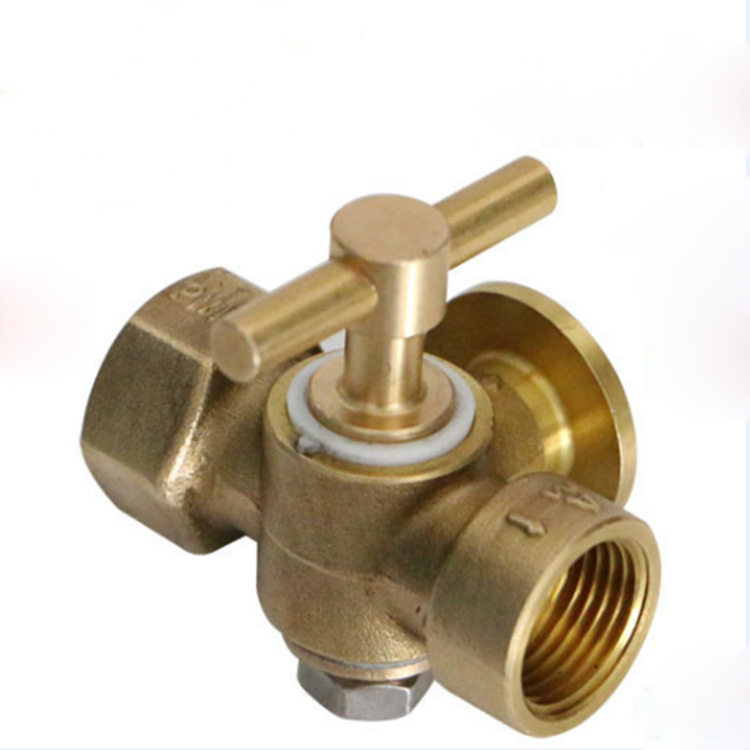 三通旋塞黄铜克压力表阀门全铜加厚高压 压力表三通旋塞阀门旋塞