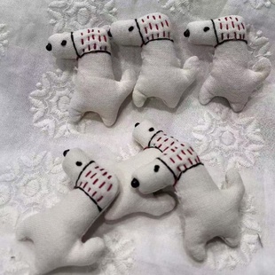 文艺森系小清新甜美钩针花朵胸章配饰蕾丝森女系装 饰布艺胸针